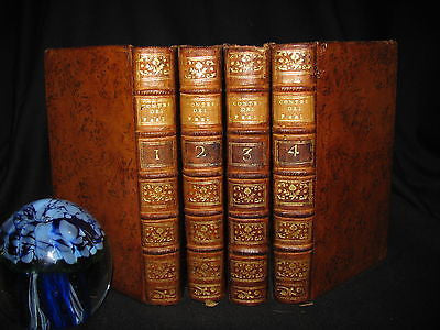 1774 - Rare French Books - Madame d'Aulnoy -  Les Contes de Fées, Par madame D****. Nouvelle édition.