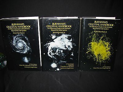 1978 - Robert Burnham - Burnham's Celestial Handbook (complete 3 Volume Set)