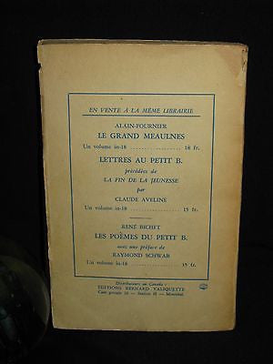 1938 - Isabelle Riviere - Images d'Alain-Fournier par sa Soeur Isabelle 1stED