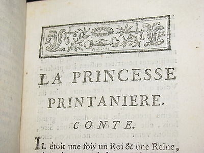 1774 - Rare French Books - Madame d'Aulnoy -  Les Contes de Fées, Par madame D****. Nouvelle édition.