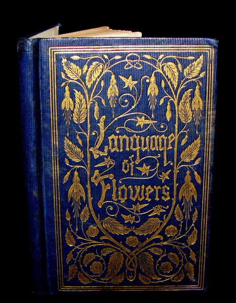 1860 Scarce Floriography Book ~ The Emblematic Language Of Flowers.
