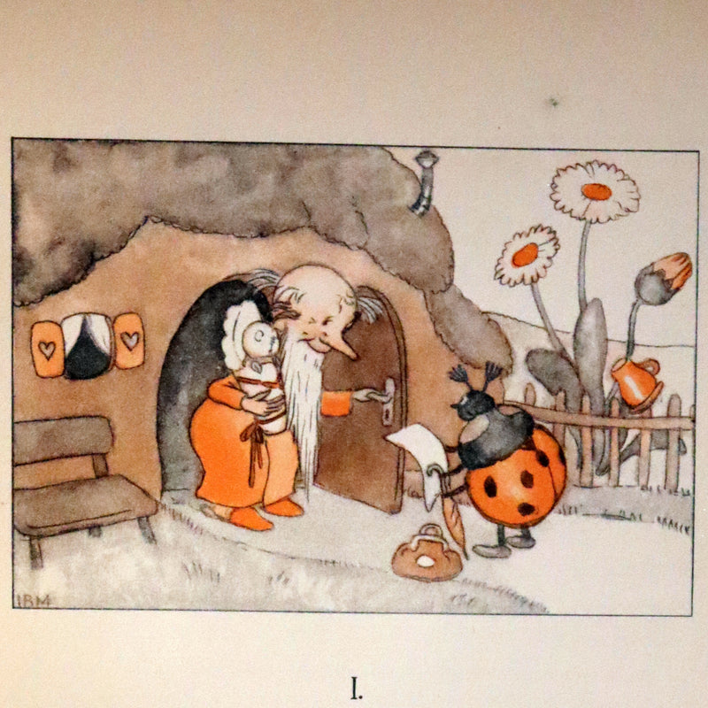 1934 Rare First English Edition - The Adventures of Mr. Pipweasel illustrated by Ida Bohatta Morpurgo.