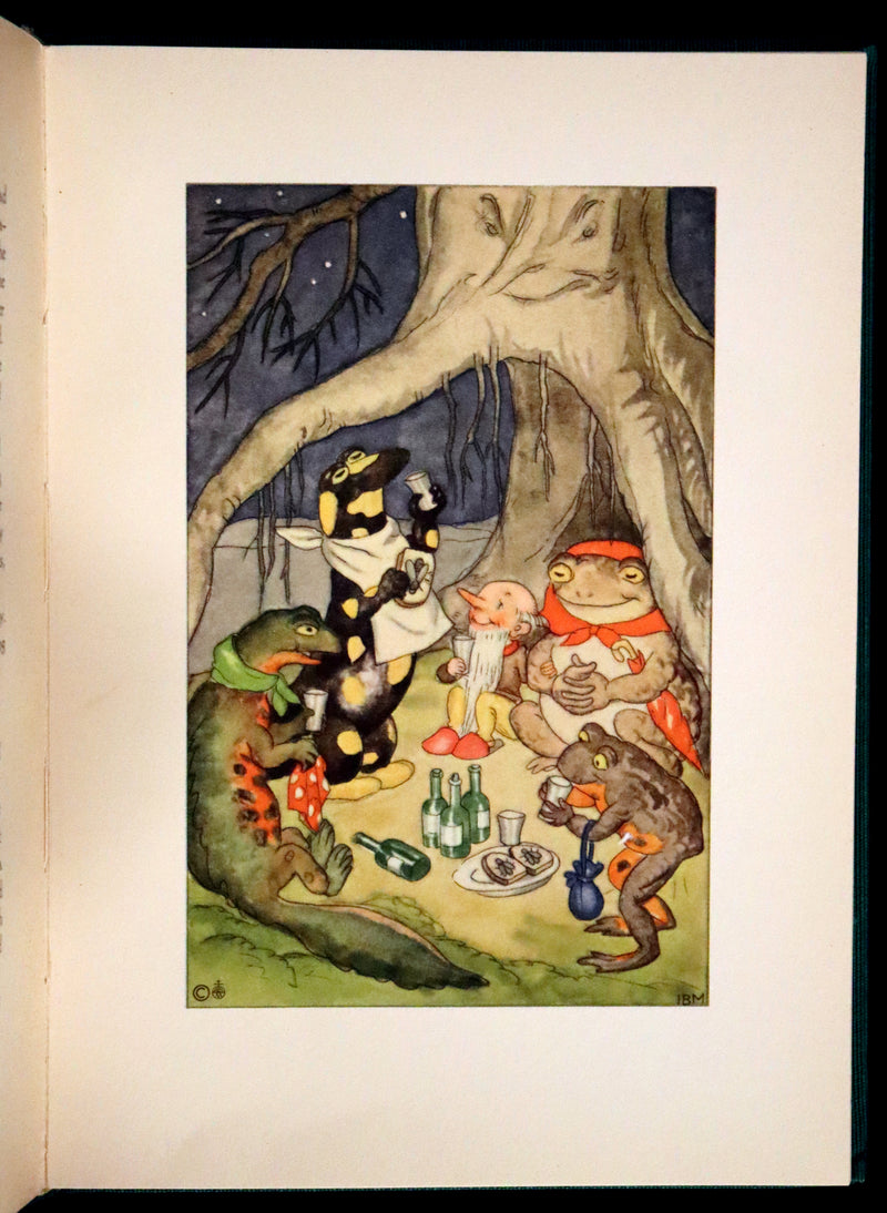 1934 Rare First English Edition - The Adventures of Mr. Pipweasel illustrated by Ida Bohatta Morpurgo.