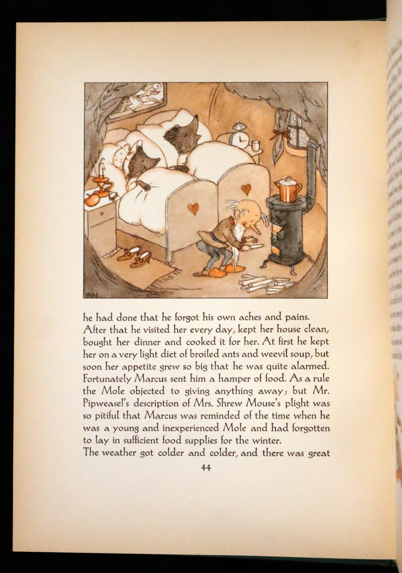 1934 Rare First English Edition - The Adventures of Mr. Pipweasel illustrated by Ida Bohatta Morpurgo.