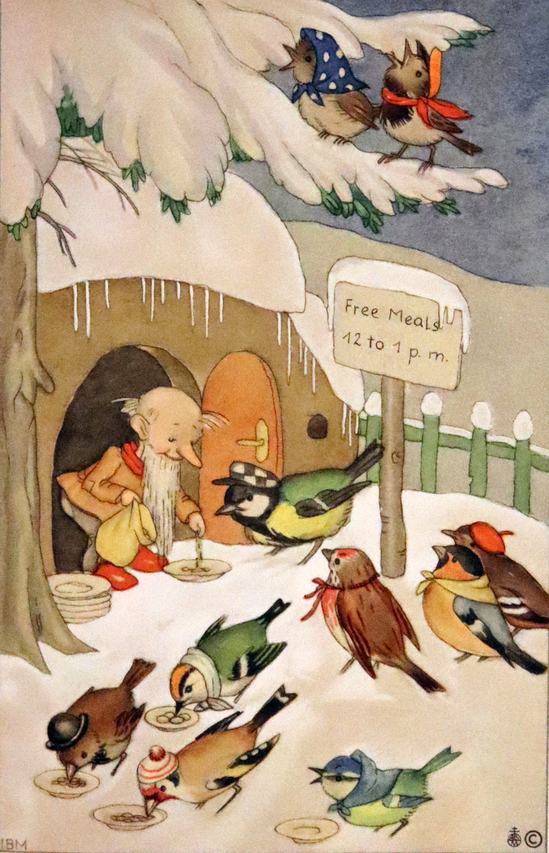 1934 Rare First English Edition - The Adventures of Mr. Pipweasel illustrated by Ida Bohatta Morpurgo.